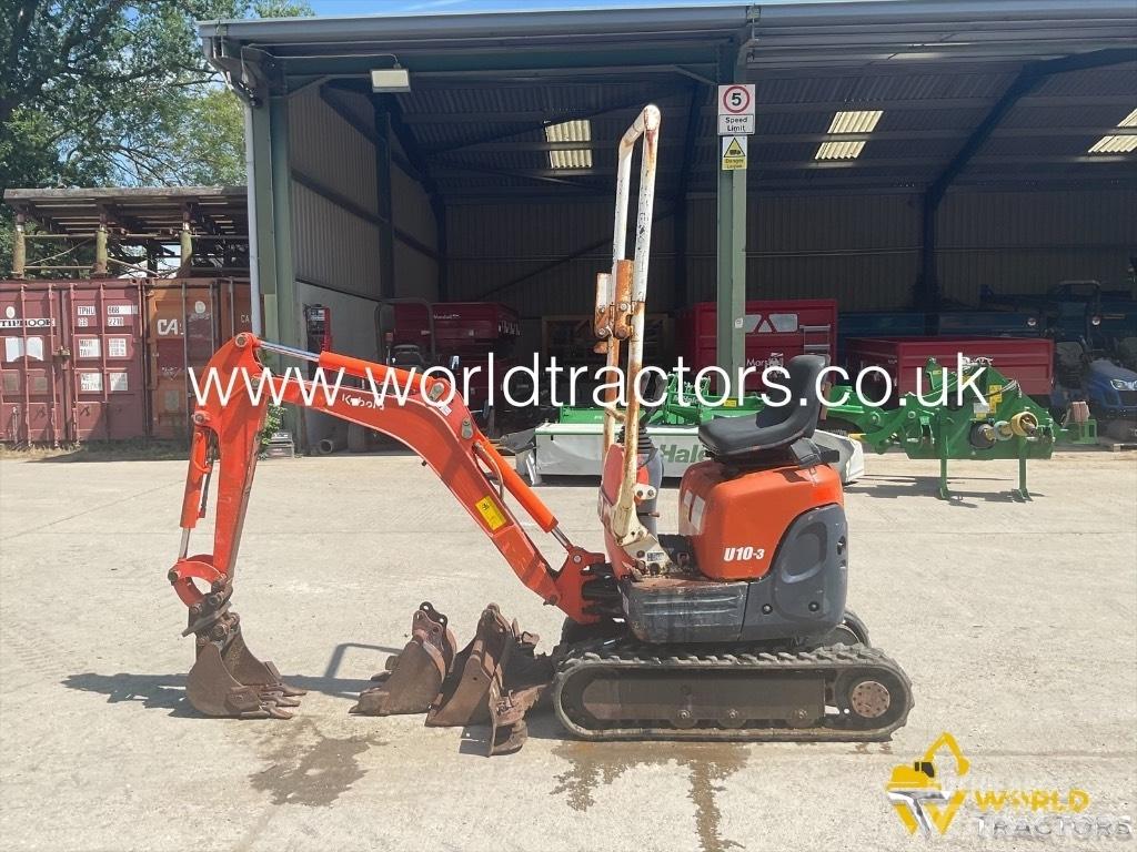 Kubota U 10-3 Mini ekskavatori < 7 t
