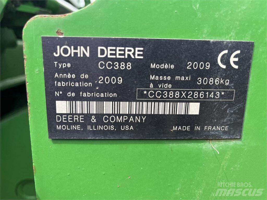 John Deere CC388, Pļaujmašīnas ar kondicionieri