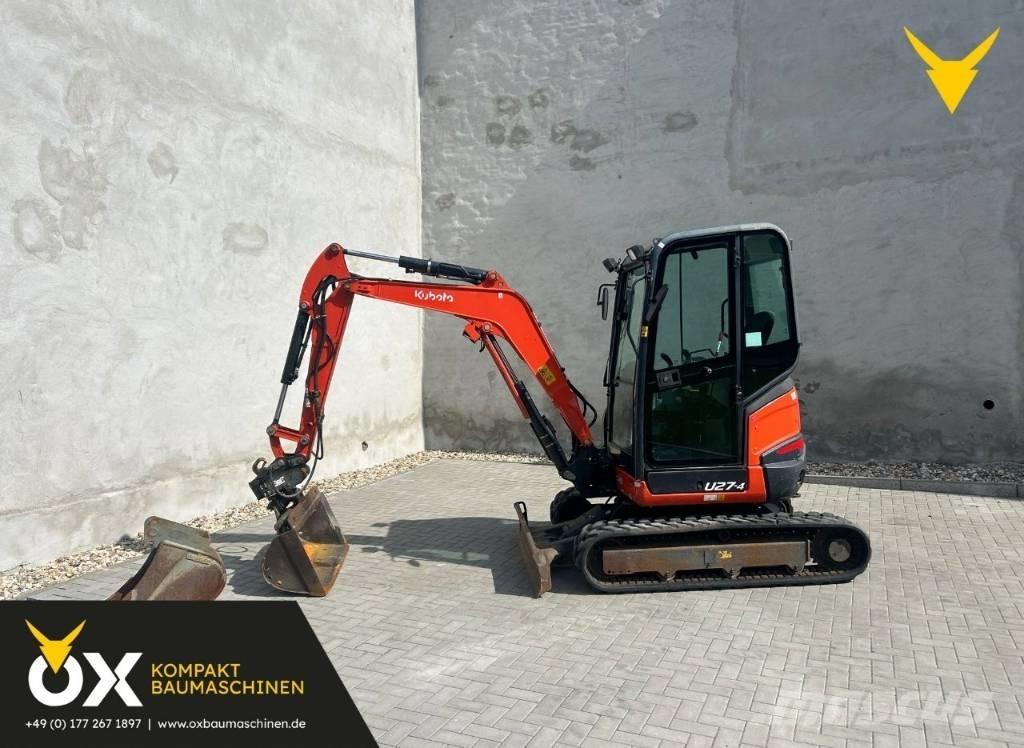 Kubota U 27-4 Mini ekskavatori < 7 t