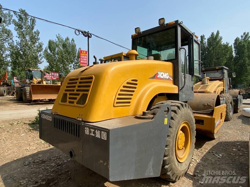 XCMG XSM 220 Vienvalča grunts veltņi