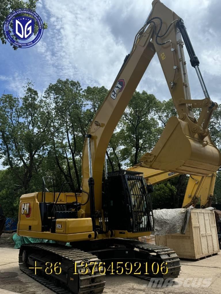 CAT 323 Kāpurķēžu ekskavatori