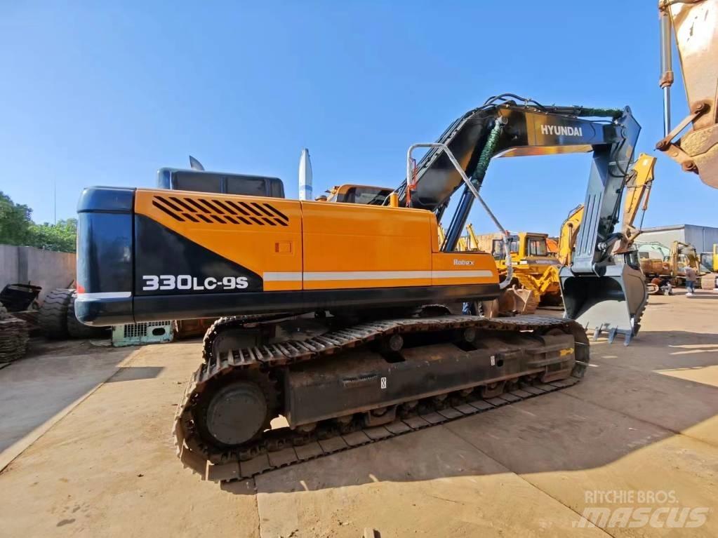 Hyundai 330LC-9S Kāpurķēžu ekskavatori
