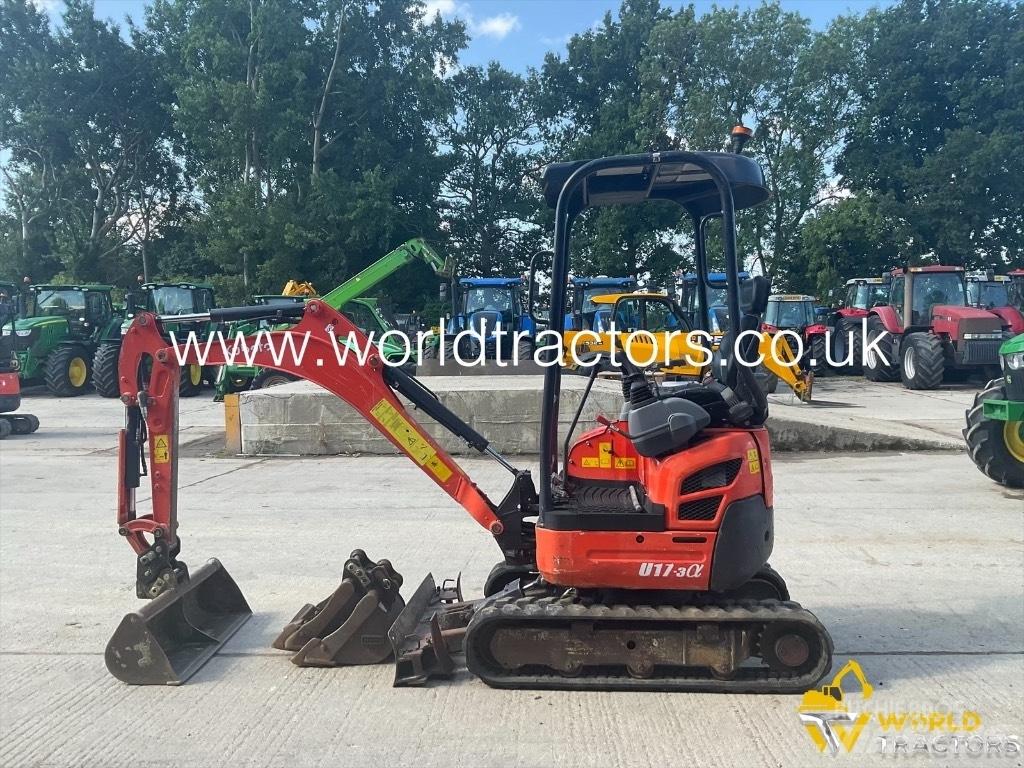 Kubota U 17-3 Mini ekskavatori < 7 t