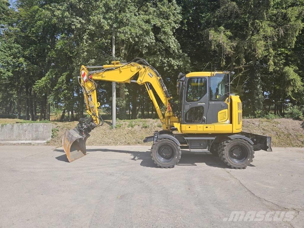Komatsu PW 98 MR-11 Ekskavatori uz riteņiem