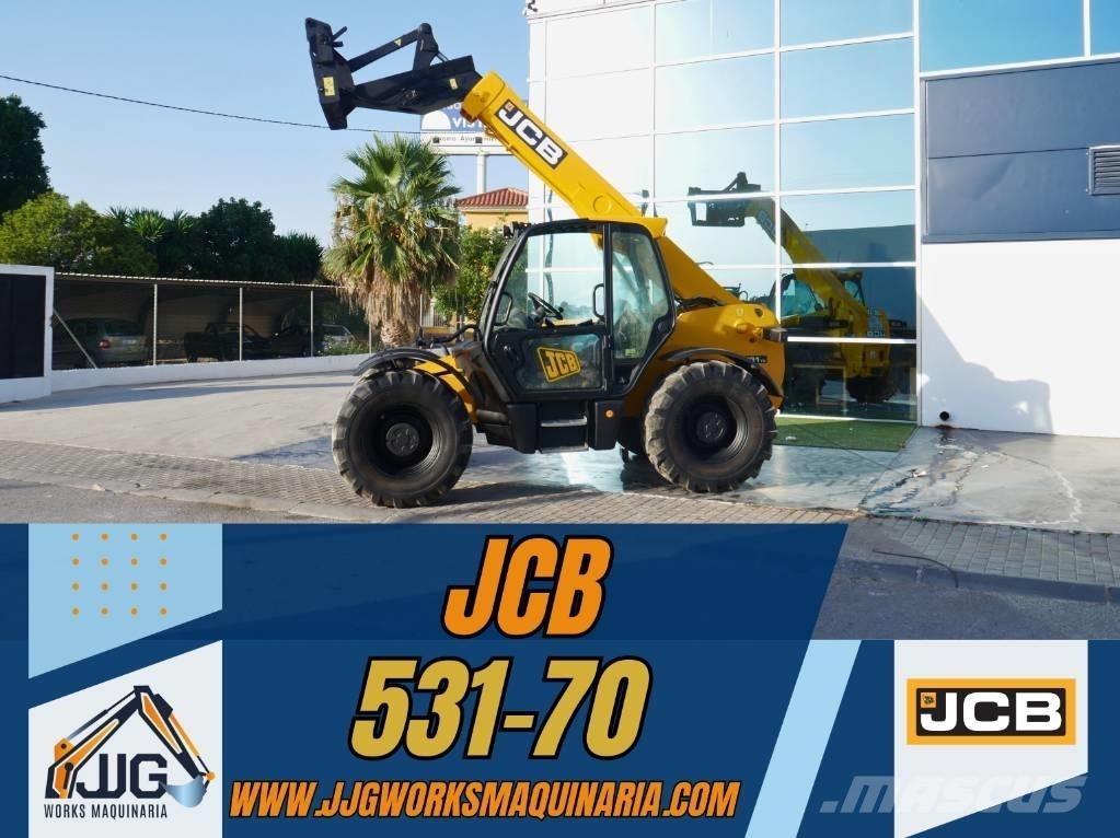 JCB 531-70 Teleskopiskie manipulatori