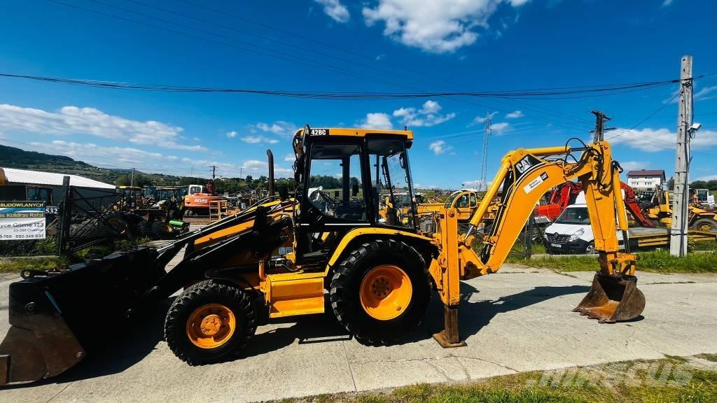 CAT 428 C Ekskavatori-iekrāvēji