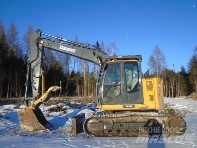 John Deere 135 G Kāpurķēžu ekskavatori