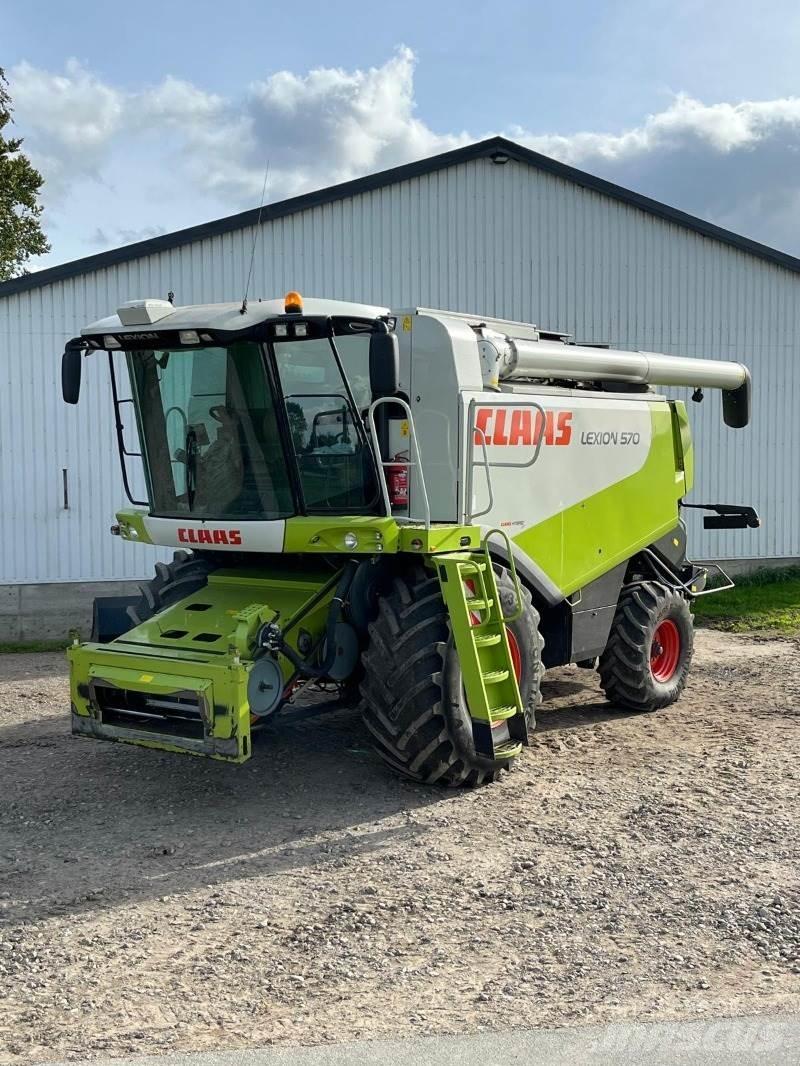 CLAAS Lexion 570 Ražas novākšanas kombaini
