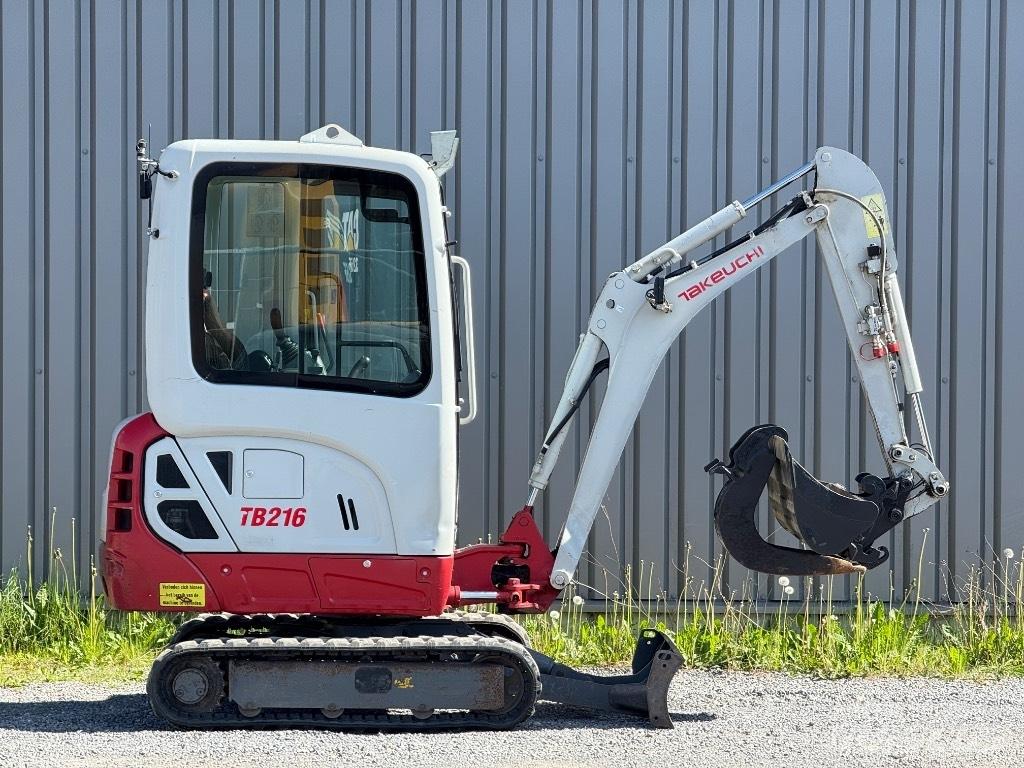 Takeuchi TB 216 Mini ekskavatori < 7 t