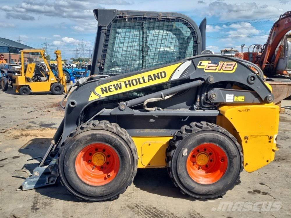 New Holland L 218 Lietoti riteņu kompaktiekrāvēji