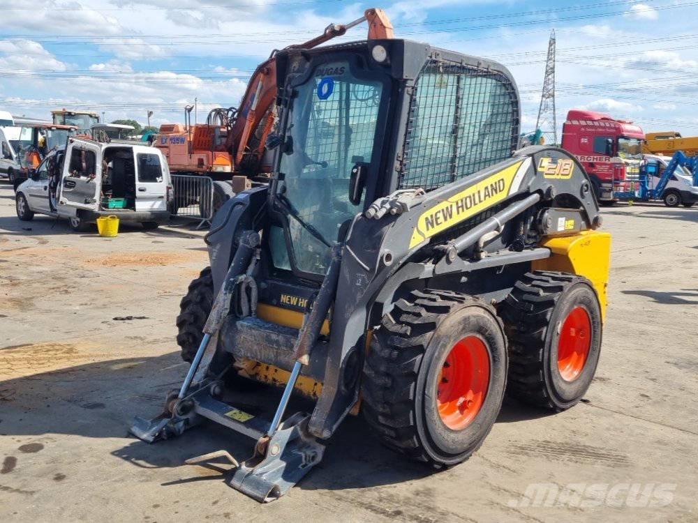 New Holland L 218 Lietoti riteņu kompaktiekrāvēji