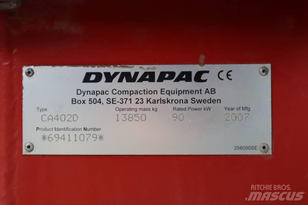 Dynapac CA402D Vienvalča grunts veltņi