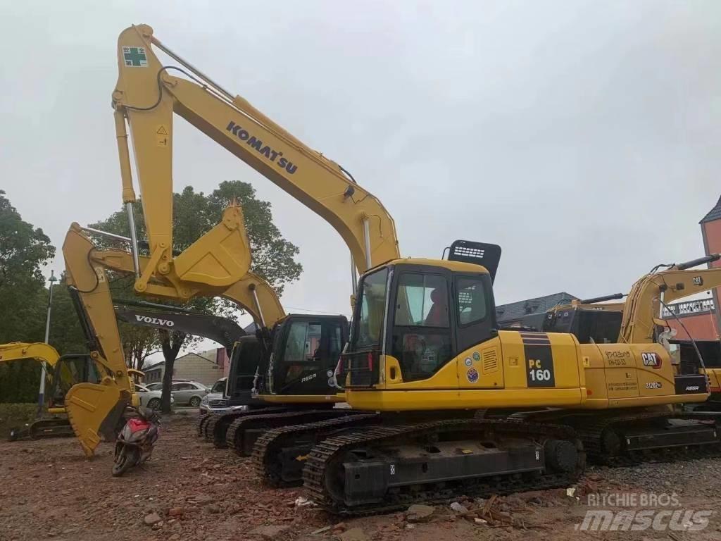 Komatsu PC 160 Kāpurķēžu ekskavatori