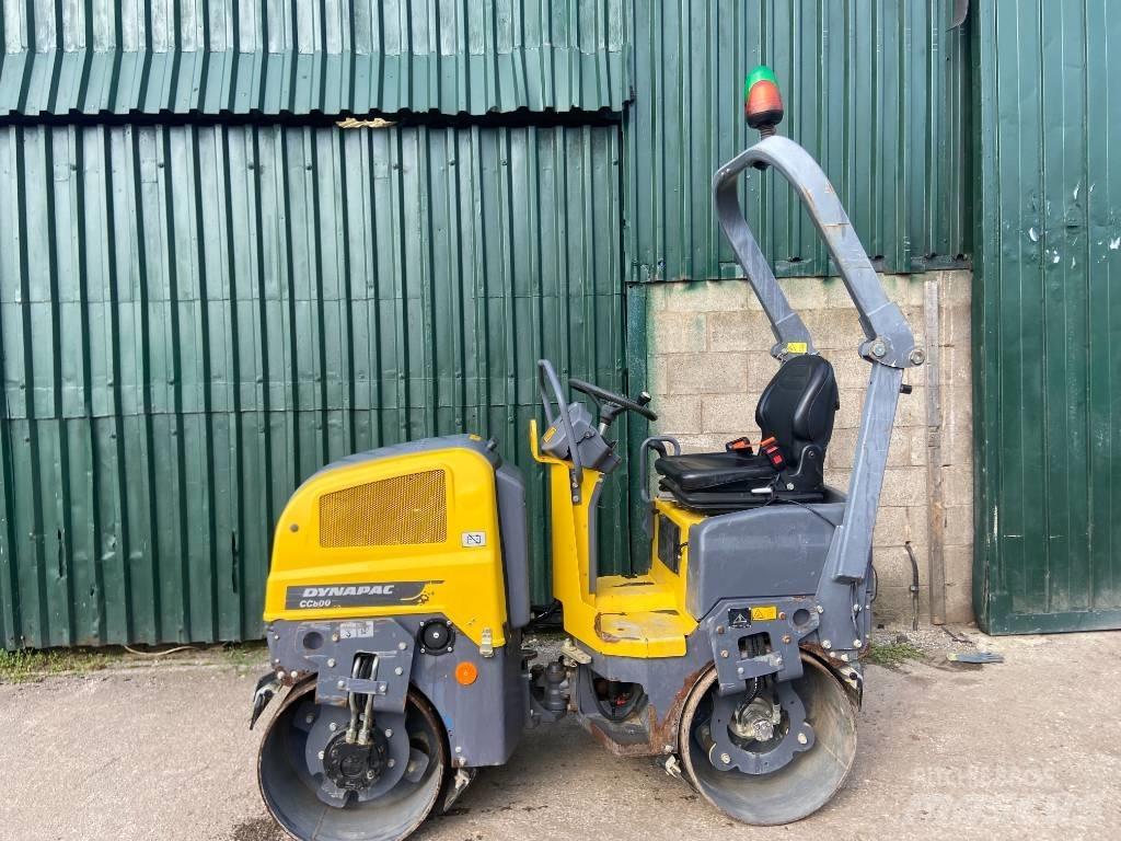 Atlas Copco cc 800 Divvalču grunts veltņi