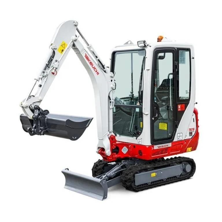 Takeuchi TB216 Mini ekskavatori < 7 t