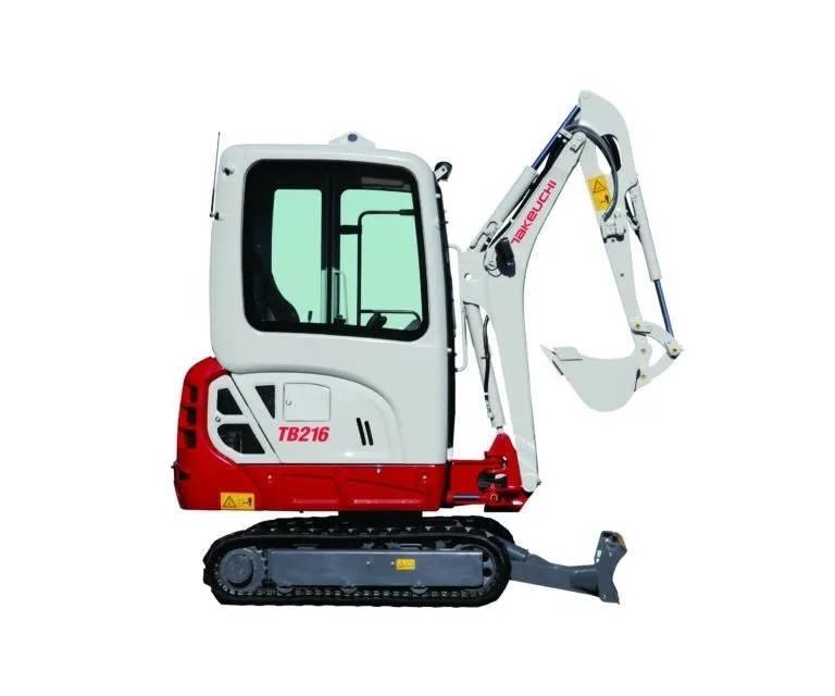 Takeuchi TB216 Mini ekskavatori < 7 t