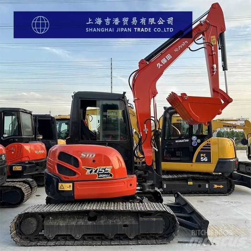 Kubota KX 155 Kāpurķēžu ekskavatori