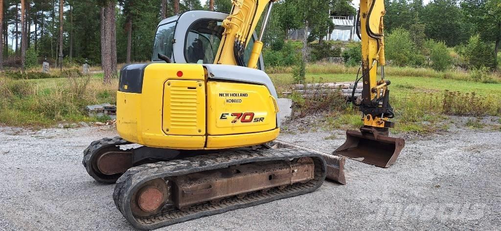 Kobelco E70SR Kāpurķēžu ekskavatori