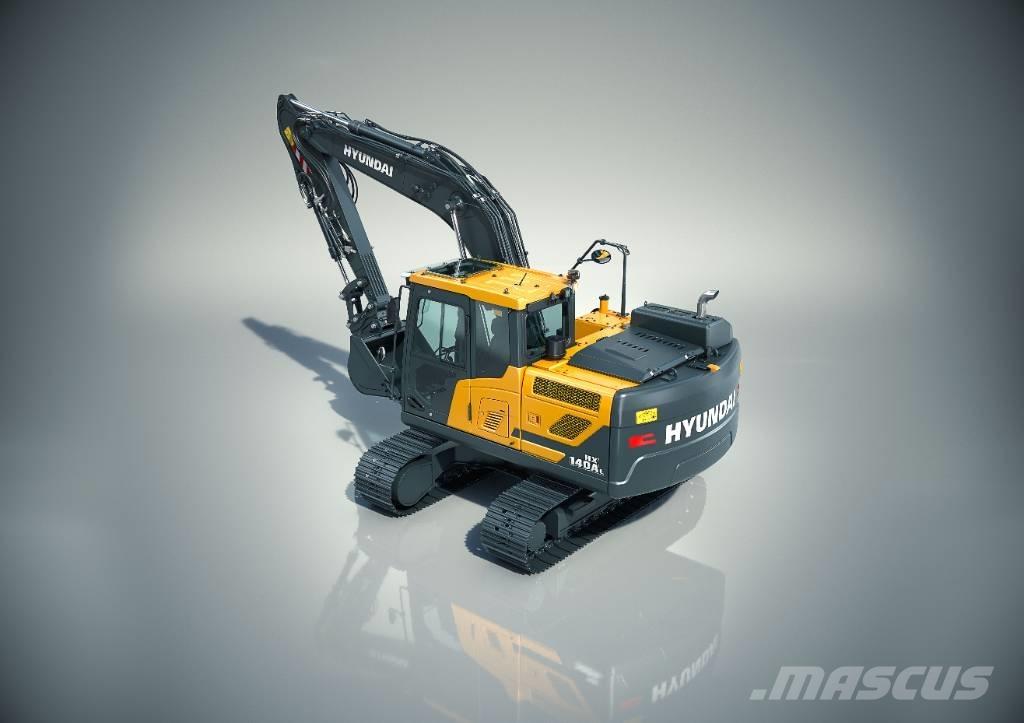 Hyundai HX 140 AL Kāpurķēžu ekskavatori