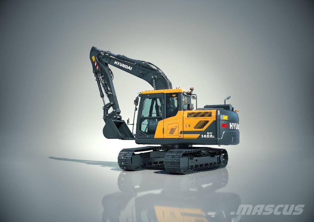 Hyundai HX 140 AL Kāpurķēžu ekskavatori