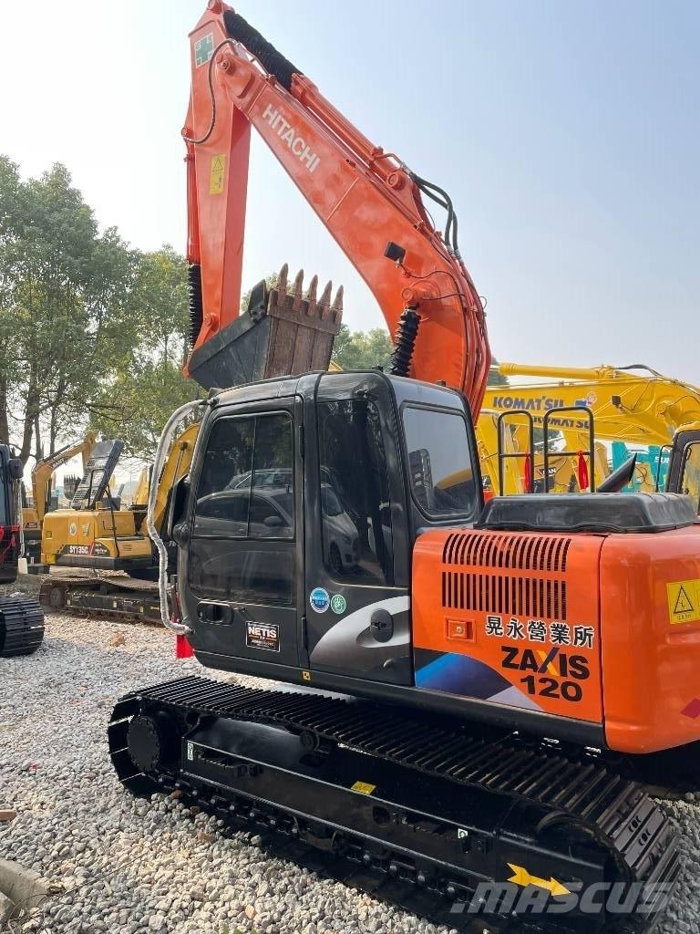 Hitachi 120 Kāpurķēžu ekskavatori