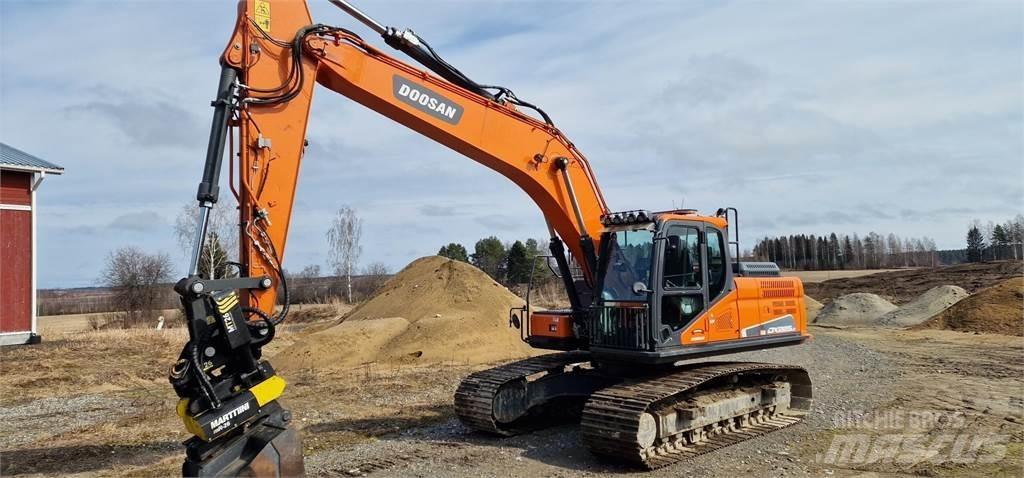 Doosan DX 225 LC-5 Kāpurķēžu ekskavatori