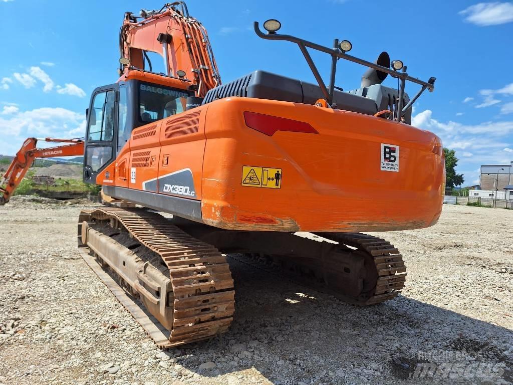 Doosan DX 380 Kāpurķēžu ekskavatori