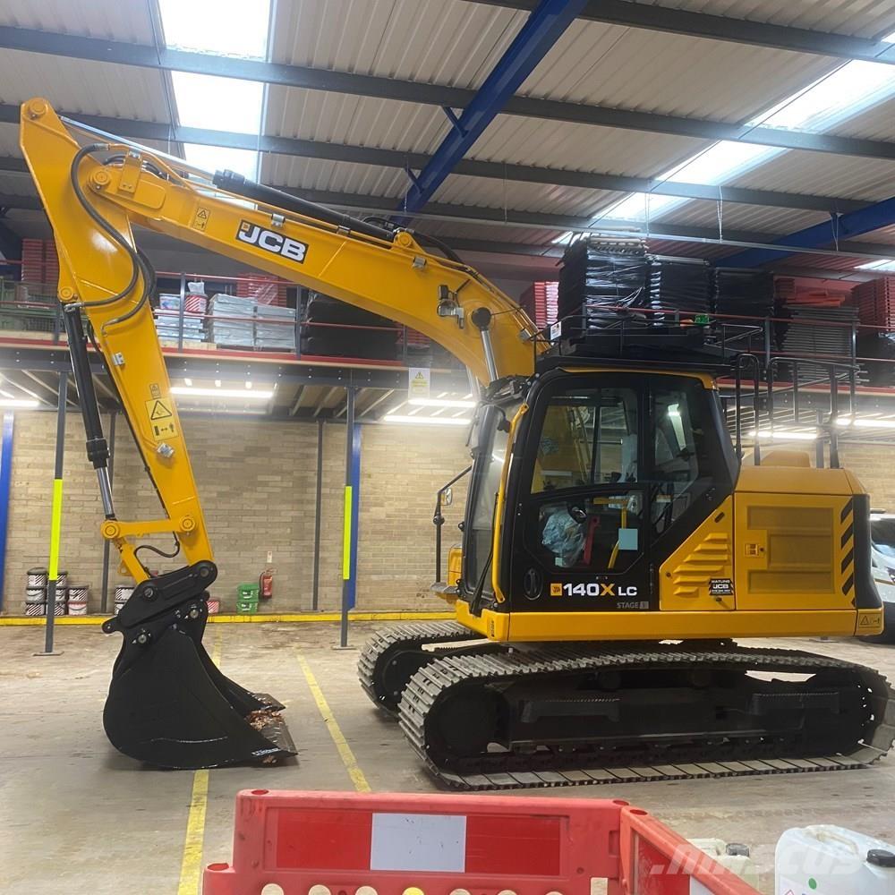 JCB 140X Kāpurķēžu ekskavatori