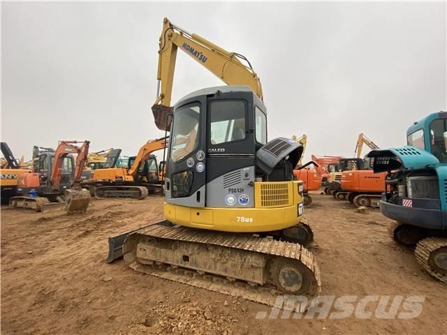 Komatsu pc78us Kāpurķēžu ekskavatori