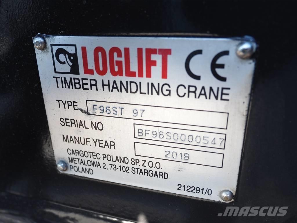 Loglift 96 S Kokmateriālu krāni