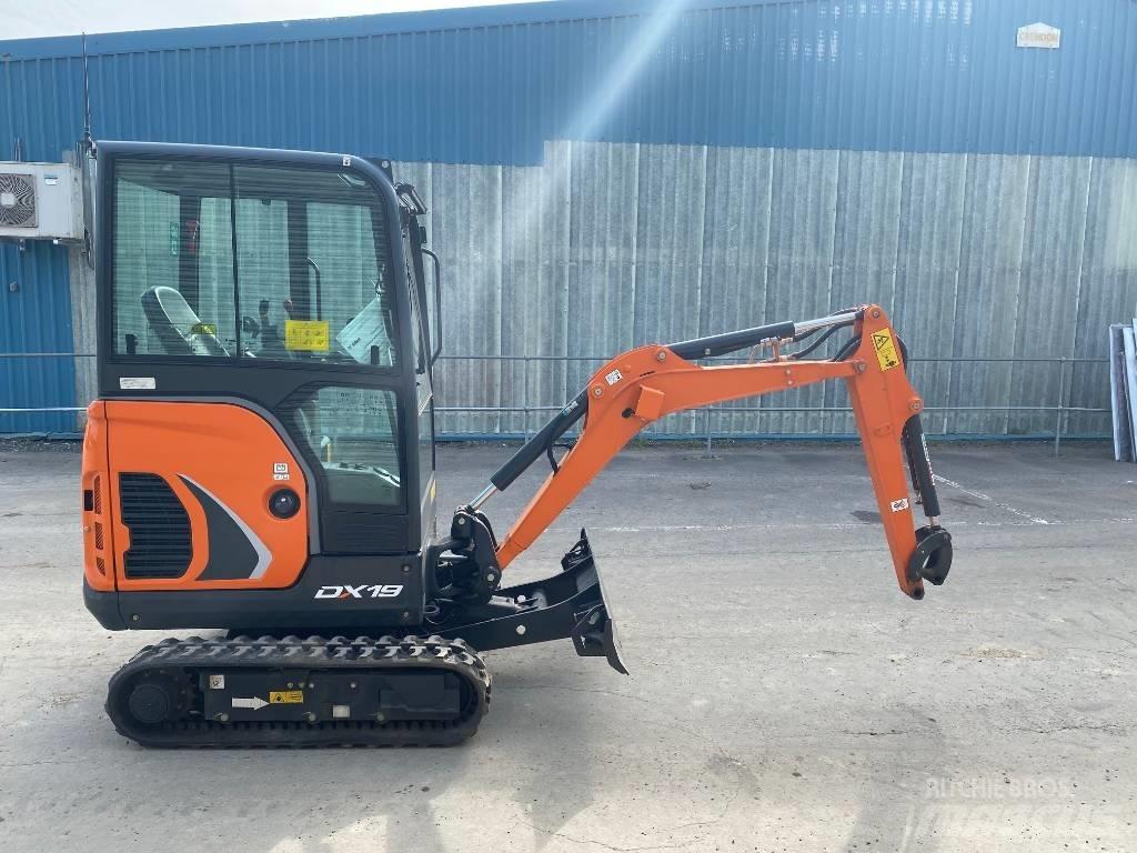 Doosan DX 19 Mini ekskavatori < 7 t