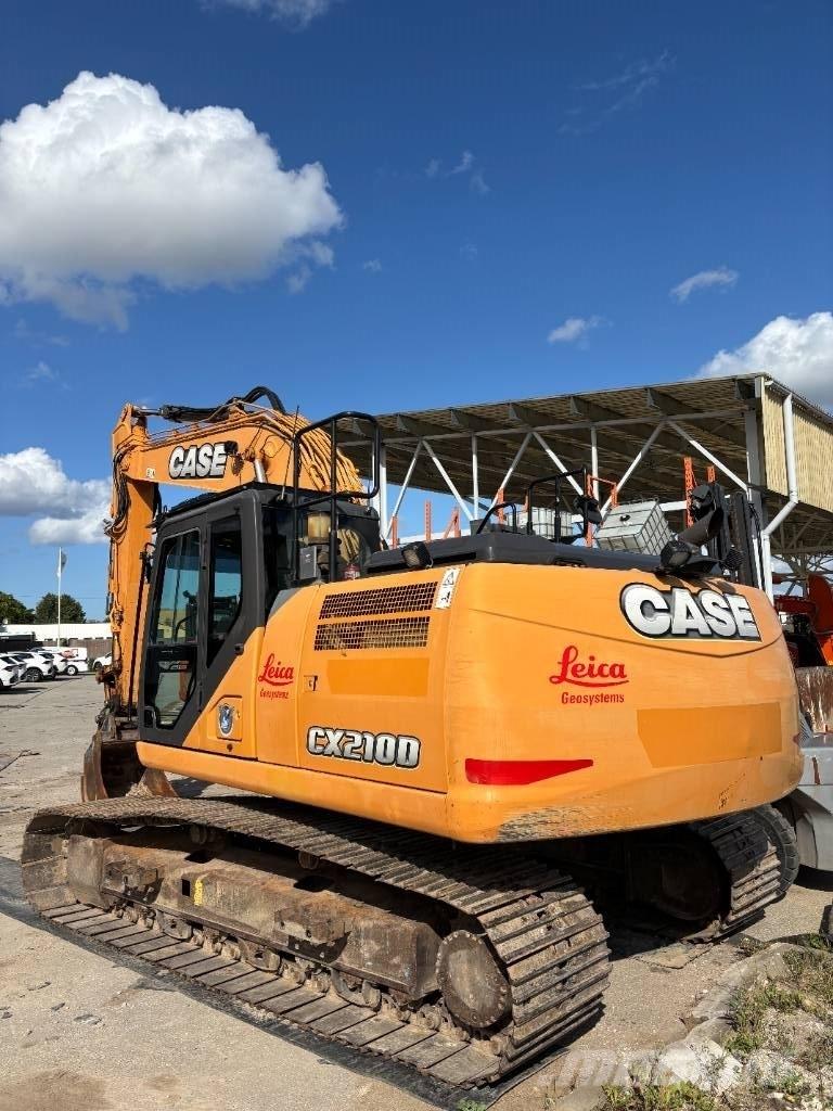 CASE CX 210 D Kāpurķēžu ekskavatori