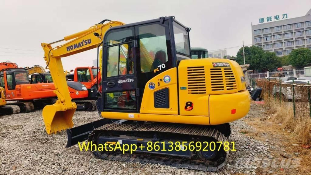 Komatsu PC 70-8 Kāpurķēžu ekskavatori