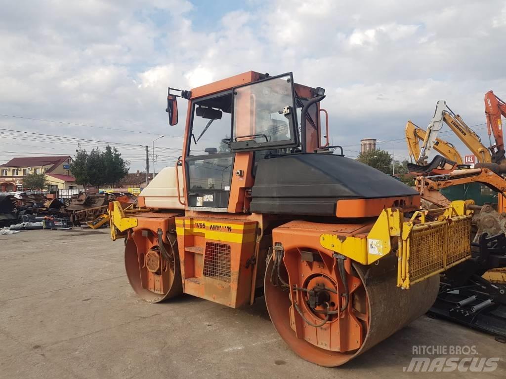 Ammann AV  95 Divvalču grunts veltņi