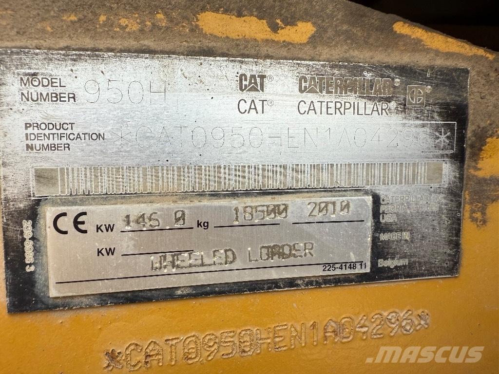 CAT 950 H Iekrāvēji uz riteņiem