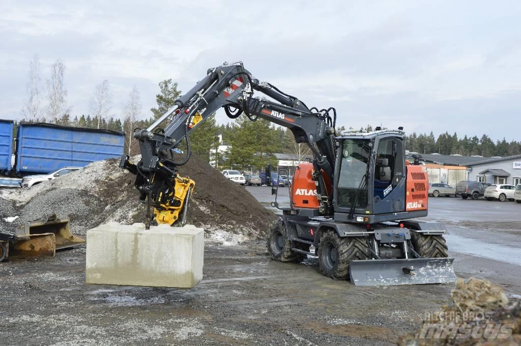 Atlas 165 Wsr Ekskavatori uz riteņiem