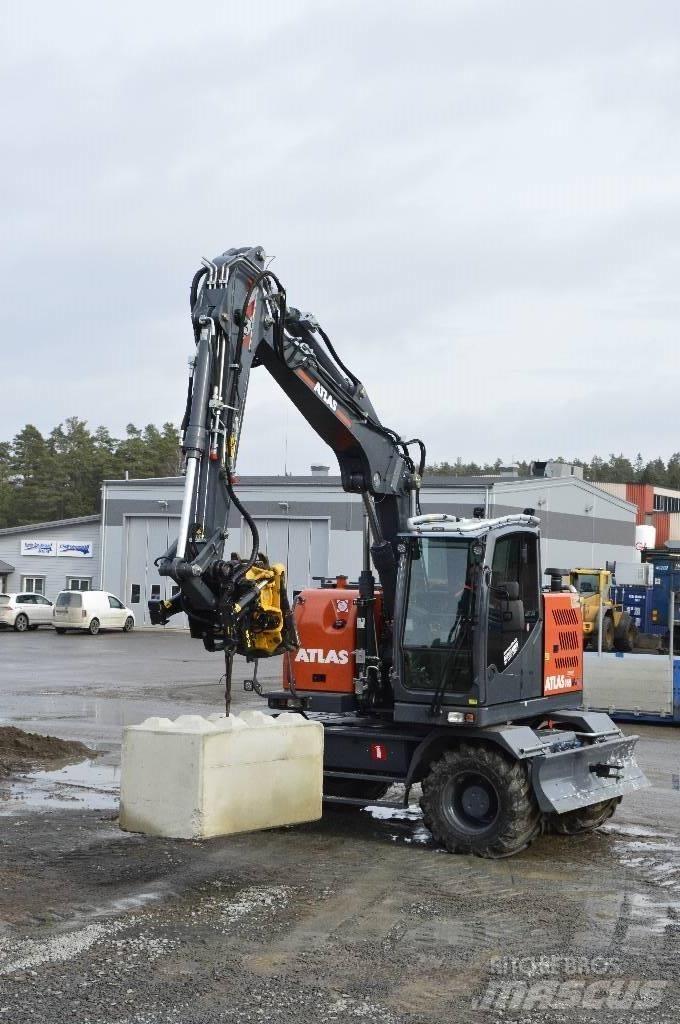 Atlas 165 Wsr Ekskavatori uz riteņiem