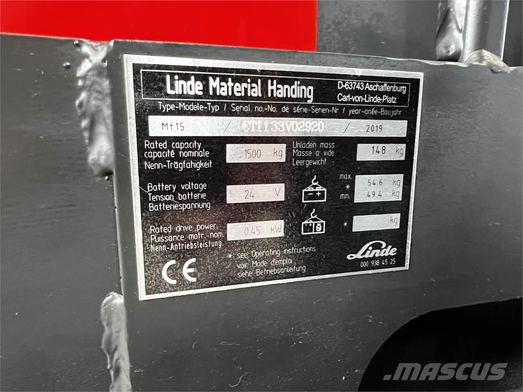 Linde MT15 Krautnētāji