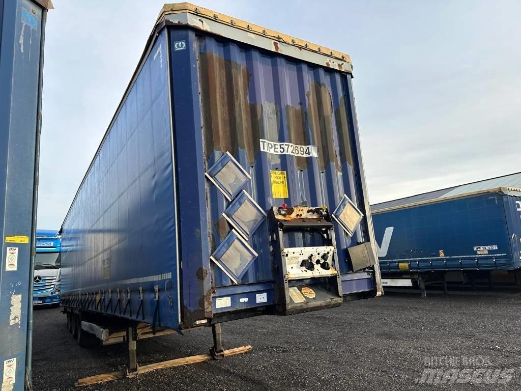 Krone SD MEGA-LINER Tents puspiekabes