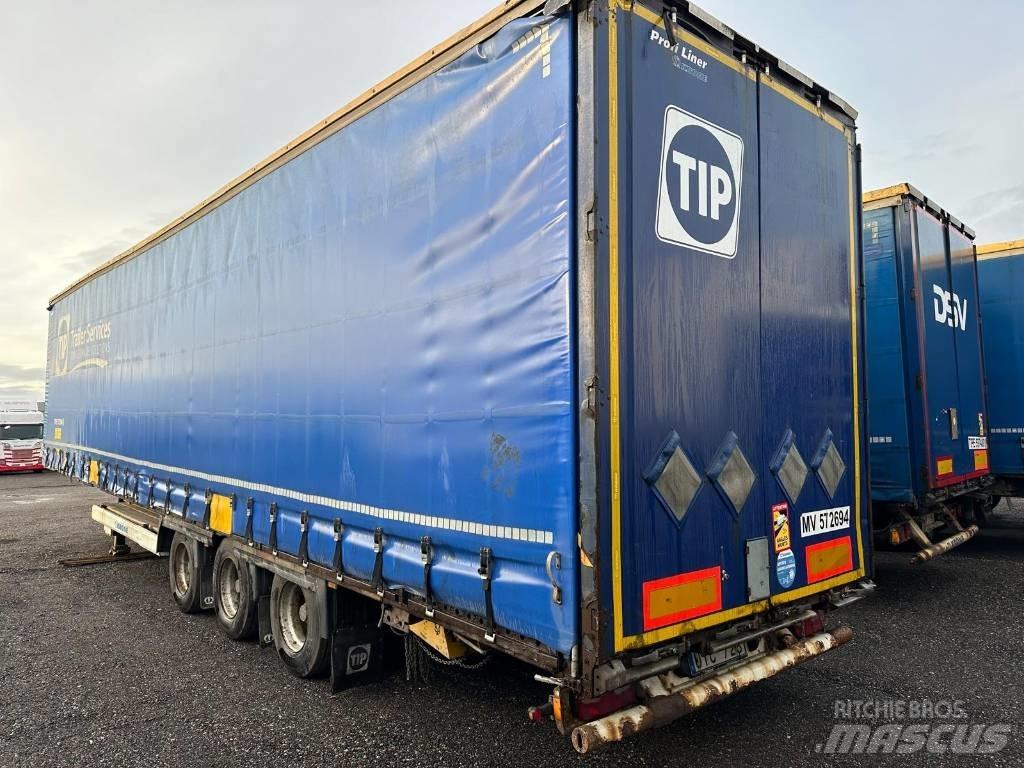 Krone SD MEGA-LINER Tents puspiekabes