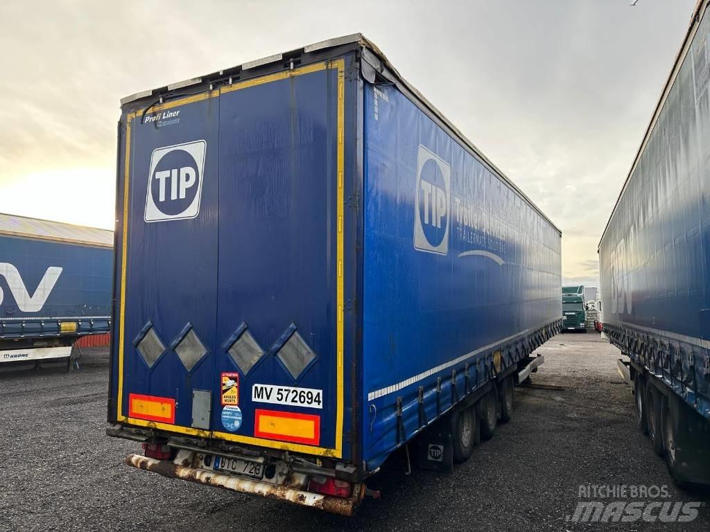 Krone SD MEGA-LINER Tents puspiekabes