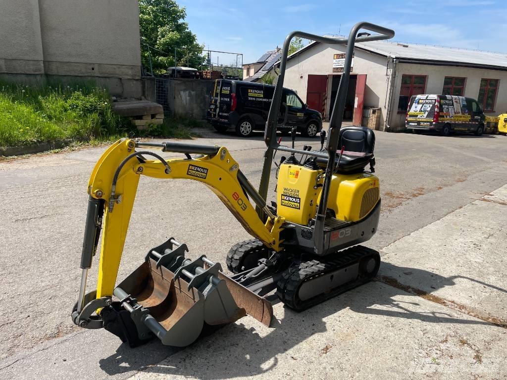 Wacker Neuson 803 Mini ekskavatori < 7 t