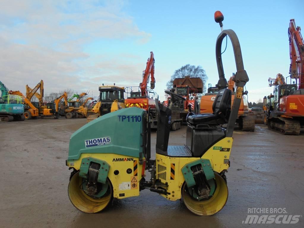 Ammann ARX12 Divvalču grunts veltņi
