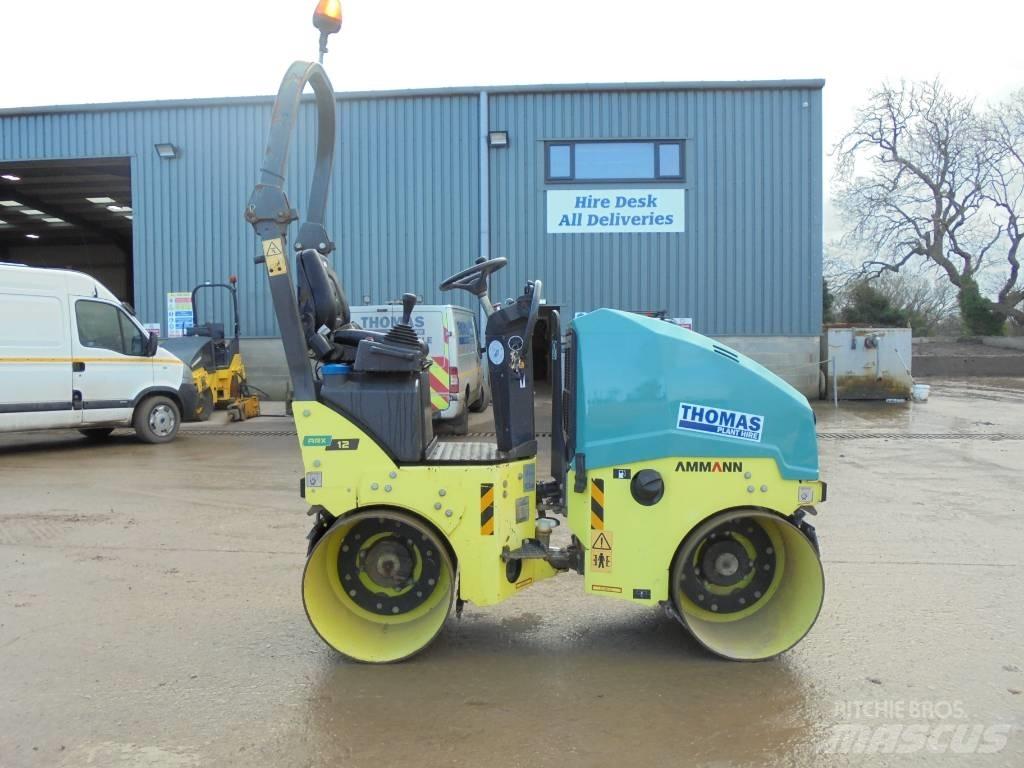 Ammann ARX12 Divvalču grunts veltņi