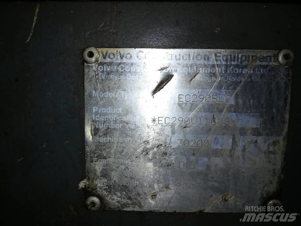 Volvo EC 290 B LC Kāpurķēžu ekskavatori