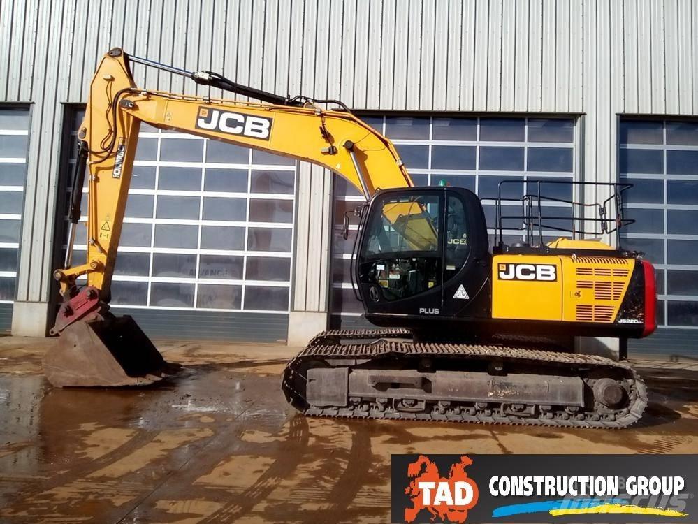 JCB JS 220 LC Kāpurķēžu ekskavatori