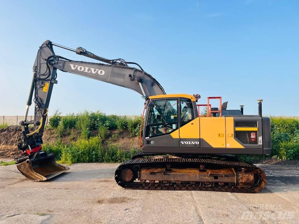 Volvo EC 220 Kāpurķēžu ekskavatori