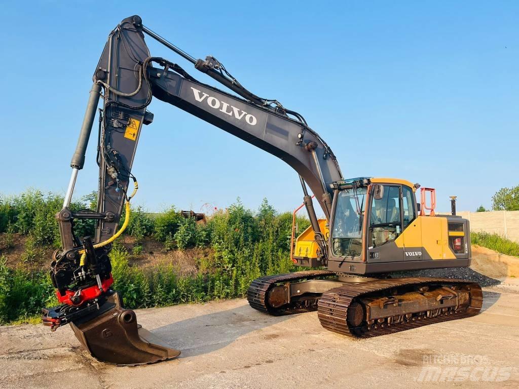 Volvo EC 220 Kāpurķēžu ekskavatori