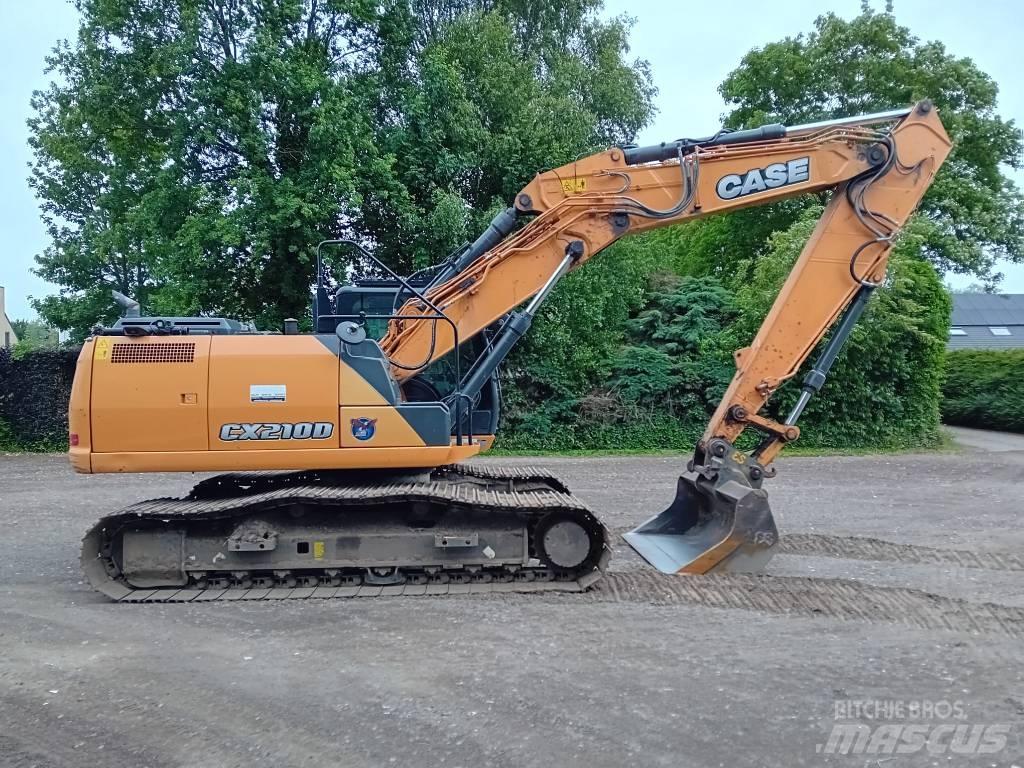 CASE CX 210 D Kāpurķēžu ekskavatori