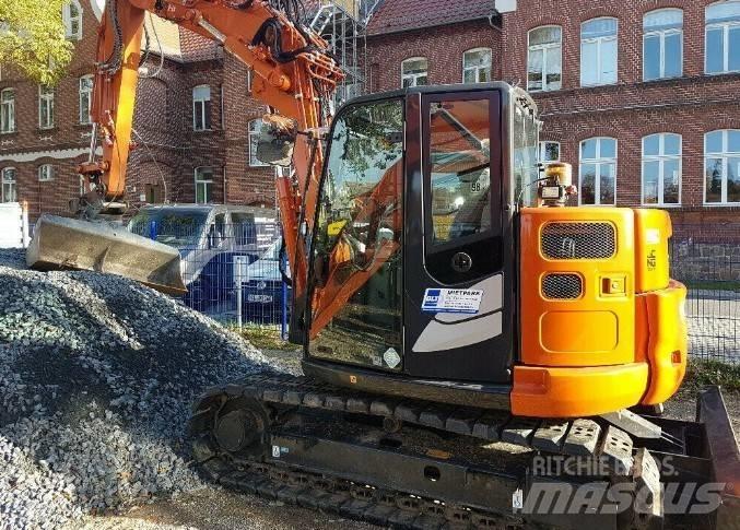 Hitachi ZX85USBLCN-6 Kāpurķēžu ekskavatori